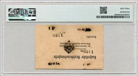 R.936B1: Deutsch-Ostafrika 1 Rupie 1917 "Briefkopfnote" (1) 0311 