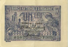 Rumänien / Romania P.026 1 Leu 1920 (2) 