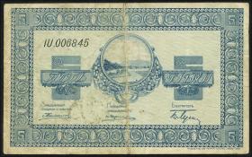 Russland / Russia P.S1233 5 Rubel (1919) (4) 