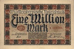 R-WTB 17: 1 Million Mark 1923 (1/1-) 