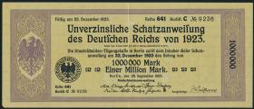 1.000.000 Mark Schatzanweisung 1923 (2) 