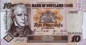 Schottland / Scotland P.120b 10 Pounds 1997 (1) 