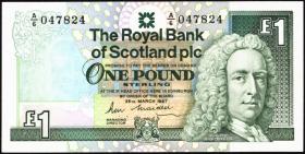Schottland / Scotland P.346 1 Pound 1987 (1) 