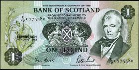 Schottland / Scotland P.111g 1 Pound 19.8.1988 (1) 