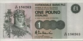 Schottland / Scotland P.211c 1 Pound 1985 (1) 