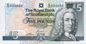 Schottland / Scotland P.352d 5 Pounds 2000 (1) 