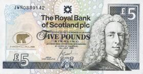 Schottland / Scotland P.365 5 Pounds 2005 Gedenkbanknote (1) 
