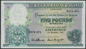 Schottland / Scotland P.262 5 Pounds 1957 (2) 
