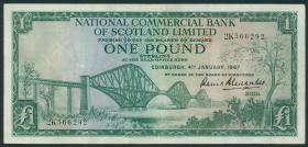 Schottland / Scotland P.271 1 Pound 1967 (3+) 