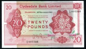 Schottland / Scotland P.200 20 Pounds 1964 (3) 