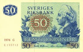 Schweden / Sweden P.53b 50 Kronen 1976 Gustav III. (1) 