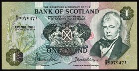 Schottland / Scotland P.111a 1 Pound 1970 (2+) 