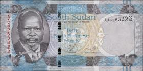 Süd Sudan / South Sudan P.07 10 Pounds 2011 (1) 