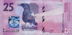 Seychellen / Seychelles P.48 25 Rupien 2016 (1) 