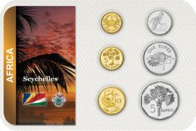 Kursmünzensatz Seychellen 
