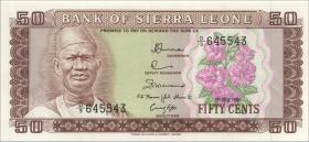 Sierra Leone P.04d 50 Cents 1981 (1) 