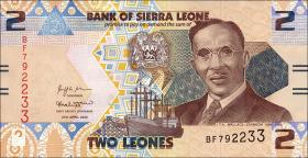 Sierra Leone P.36 2 Leones 2022 (1) 