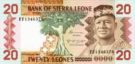 Sierra Leone P.14a 20 Leones 1982 (1) 