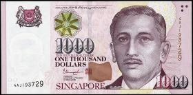 Singapur / Singapore P.51g 1000 Dollars (2016) (1) 