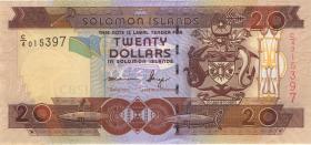 Solomon Inseln / Solomon Islands P.28b 20 Dollars (2011) (1) 