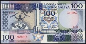 Somalia P.35b 100 Shillings 1987 (1) 