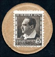 Spanien / Spain P.096F 5 Centimos (1938) (1) 