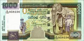 Sri Lanka P.120a 1000 Rupien 2001 (1) 