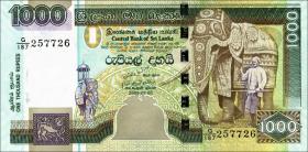 Sri Lanka P.120d 1000 Rupien 2006 (1) 