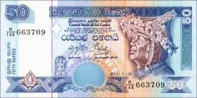 Sri Lanka P.110a 50 Rupien 1995 (1) 