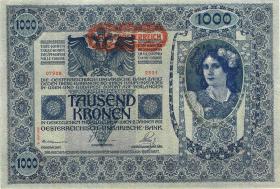 Österreich / Austria P.061 1000 Kronen 1902 (1919) II. Auflage (1) 