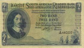 Südafrika / South Africa P.104b 2 Rand (1962-65) (Englisch) (3) 
