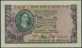 Südafrika / South Africa P.108 20 Rand (1961) (Englisch) (2) 