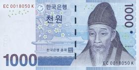 Südkorea / South Korea P.54 1000 Won (2007) (1) 