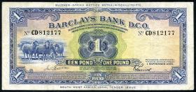 Südwestafrika / Southwest Africa P.05a 1 Pound 1956 (3) 