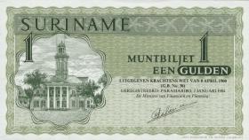 Surinam / Suriname P.116g 1 Gulden 1984 (1) 