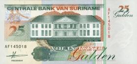 Surinam / Suriname P.138a 25 Gulden 1991 (1) 