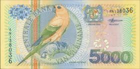 Surinam / Suriname P.152 5000 Gulden 2000 (1) 