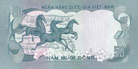 Südvietnam / Viet Nam South P.030 50 Dong (1972) (1) 