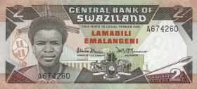 Swasiland / Swaziland P.13 2 Emalangeni (1987) (1) 