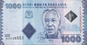 Tansania / Tanzania P.41a 1000 Shillings (2010) Nyerere (1) 