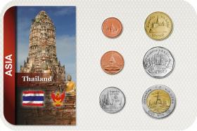 Kursmünzensatz Thailand 