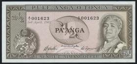 Tonga P.13a 1/2 Pa`anga 1967 (1) 