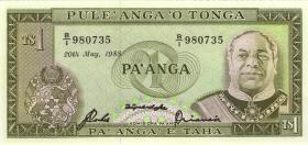 Tonga P.19c 1 Pa´anga 20.5.1988 (1) 