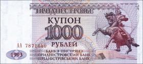 Transnistrien / Transnistria P.23 1000 Rubel 1993 (1994) (1) 