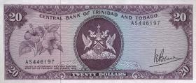 Trinidad & Tobago P.33 20 Dollars (1977) (1) 