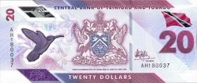 Trinidad & Tobago P.63 20 Dollars 2020 Polymer (1) 