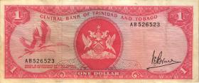 Trinidad & Tobago P.30a 1 Dollar (1977) (3) 