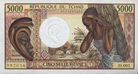 Tschad / Chad P.11 5000 Francs (1984-91) (1) 
