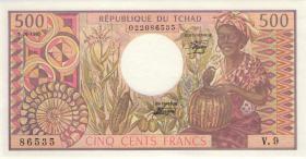 Tschad / Chad P.06 500 Francs 1984 (1) 