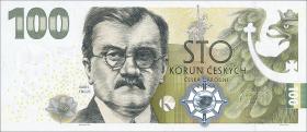Tschechien / Czech Republic P.30 100 Kronen 2022 Gedenkbanknote (1) 